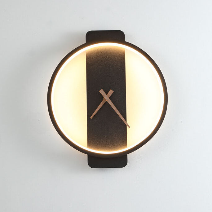 Luminara | Modern Digital Wall Clock Decor with LED Lighting 7