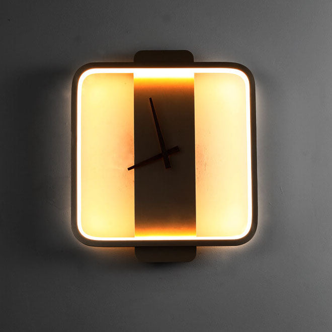 Luminara | Modern Digital Wall Clock Decor with LED Lighting 9