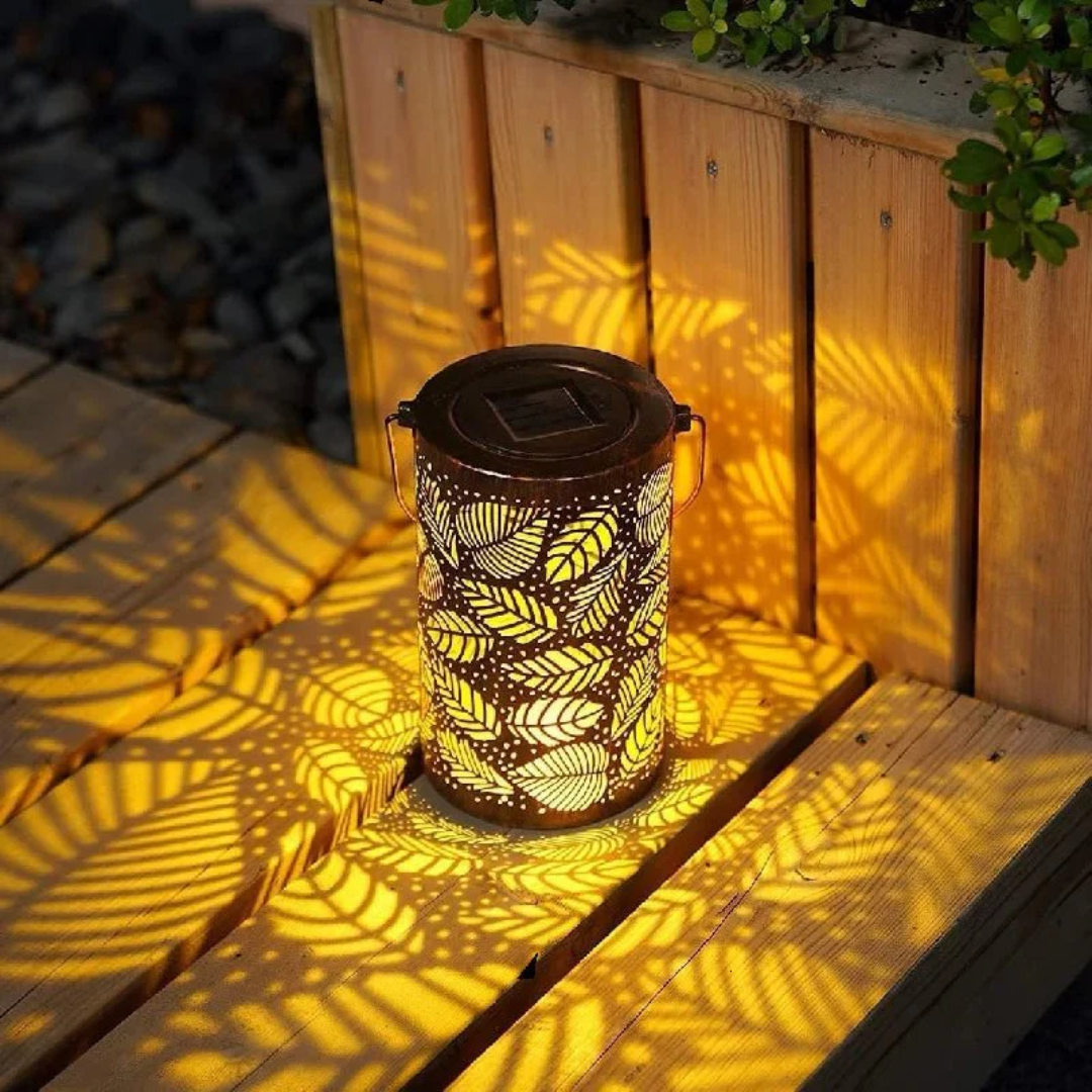 Lumosphere | Solar Outdoor Lights with Elegant Leaf Motif 2