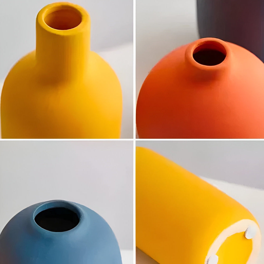 Minimalist Ceramic Flower Vase