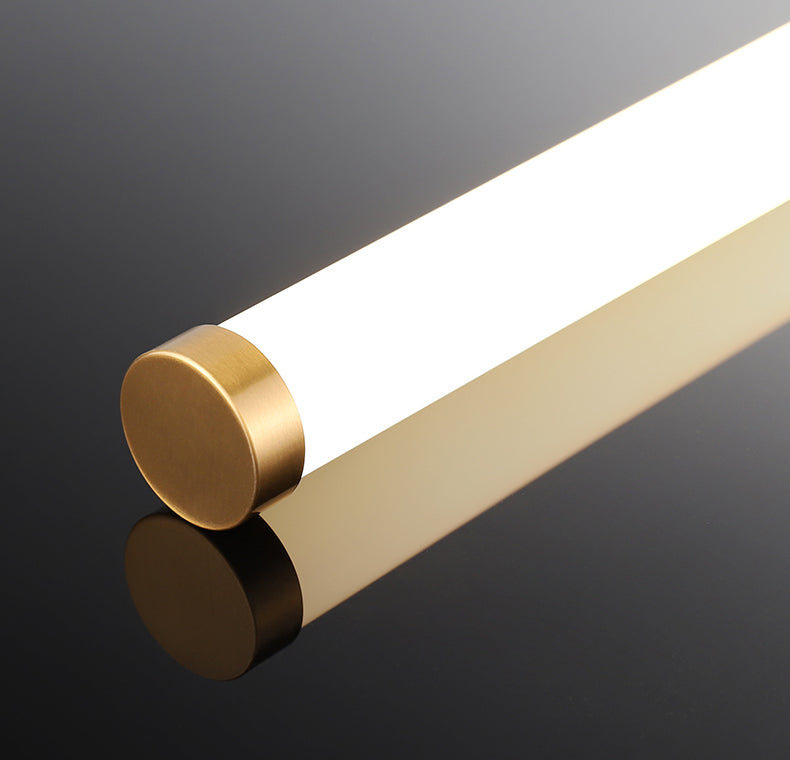 Aplique de pared moderno dorado