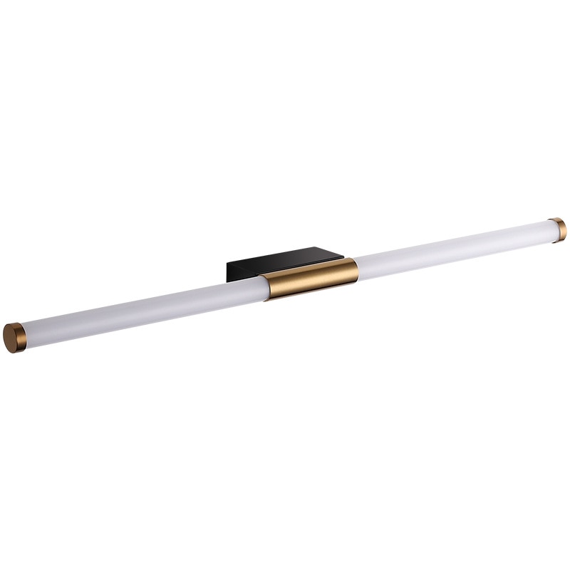 Aplique de pared moderno dorado