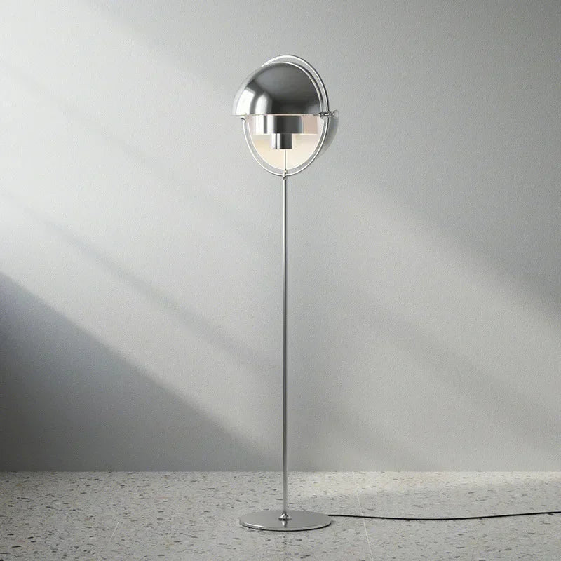 Lámpara de mesa LED moderna de metal