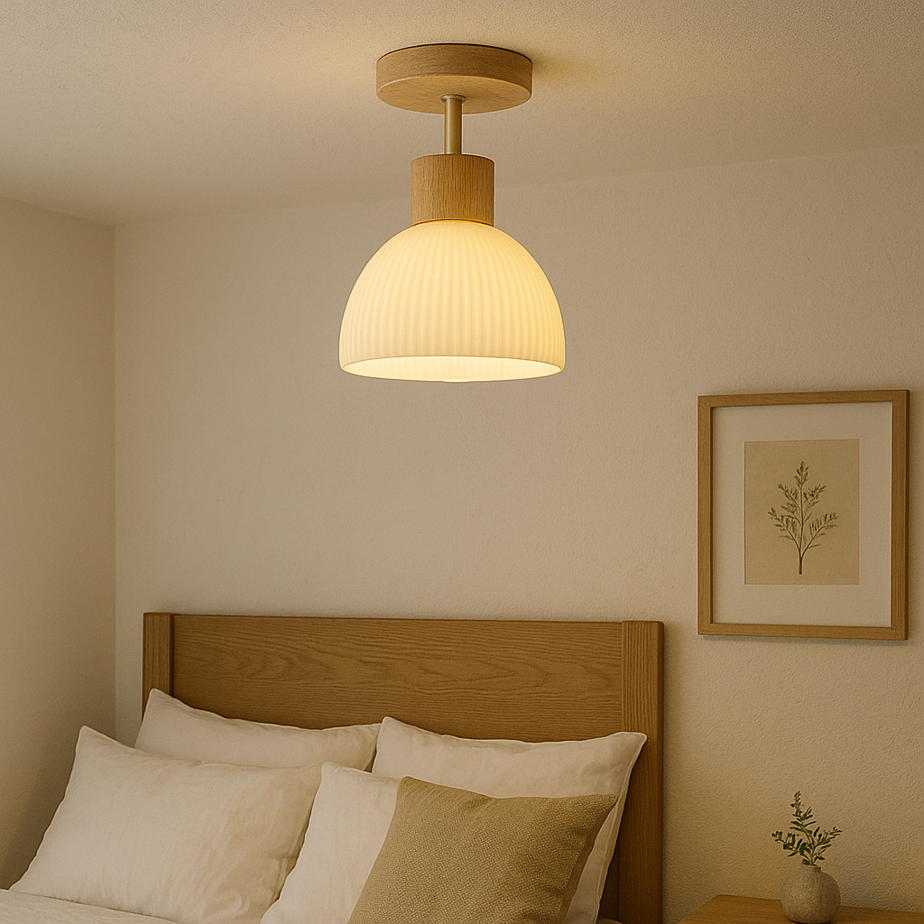 Modern Minimalist Flush Mount Ceiling Light Fixture