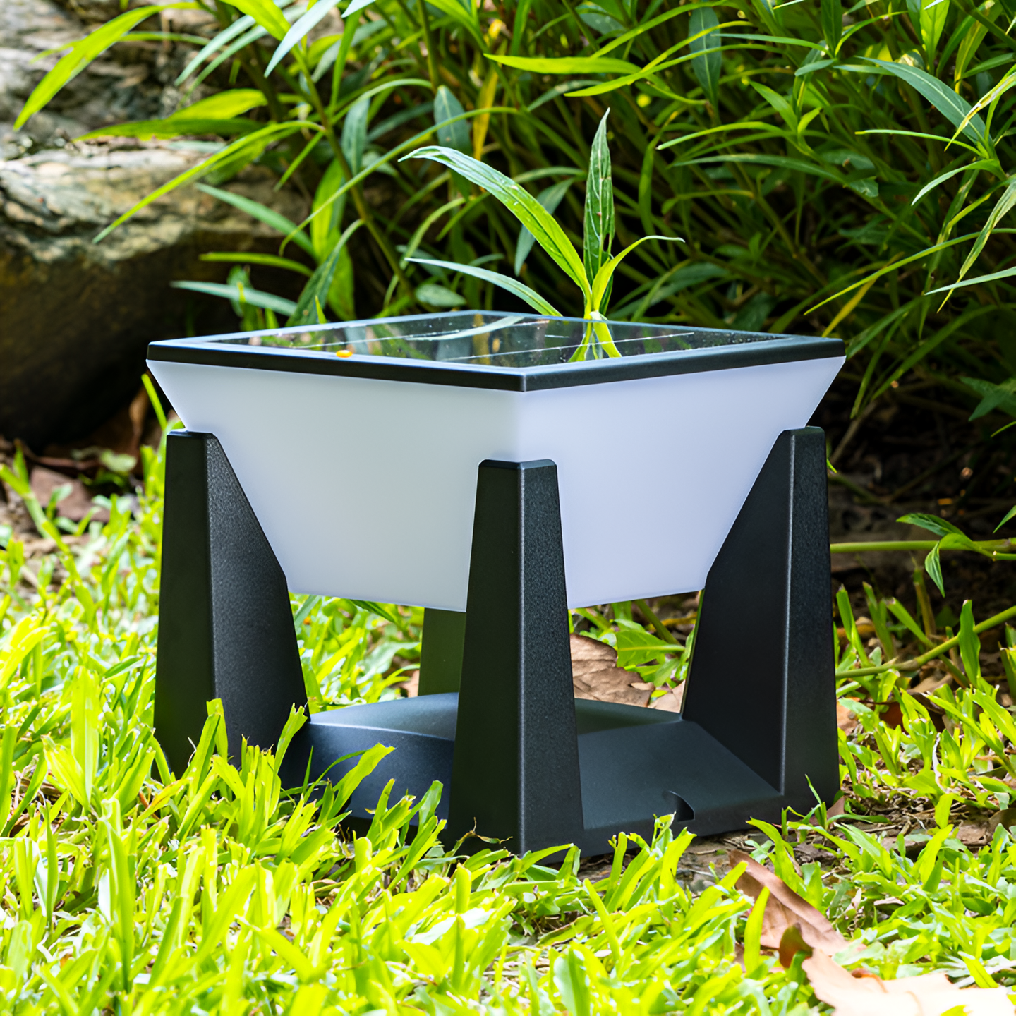 Lámpara Solar Moderna para Jardín