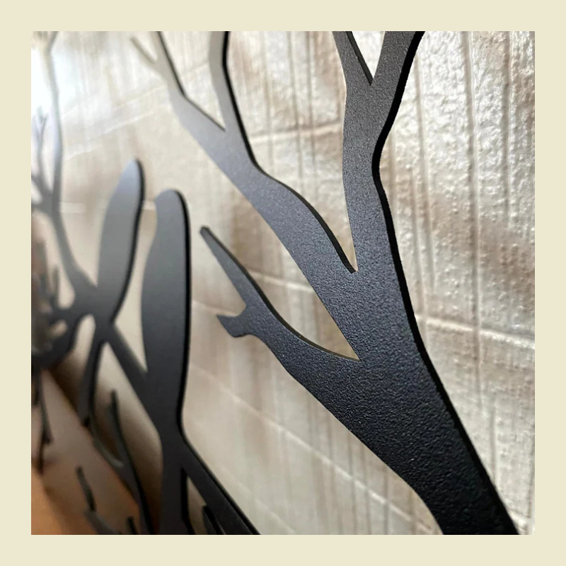 Naturara | Escultura de pared moderna de metal