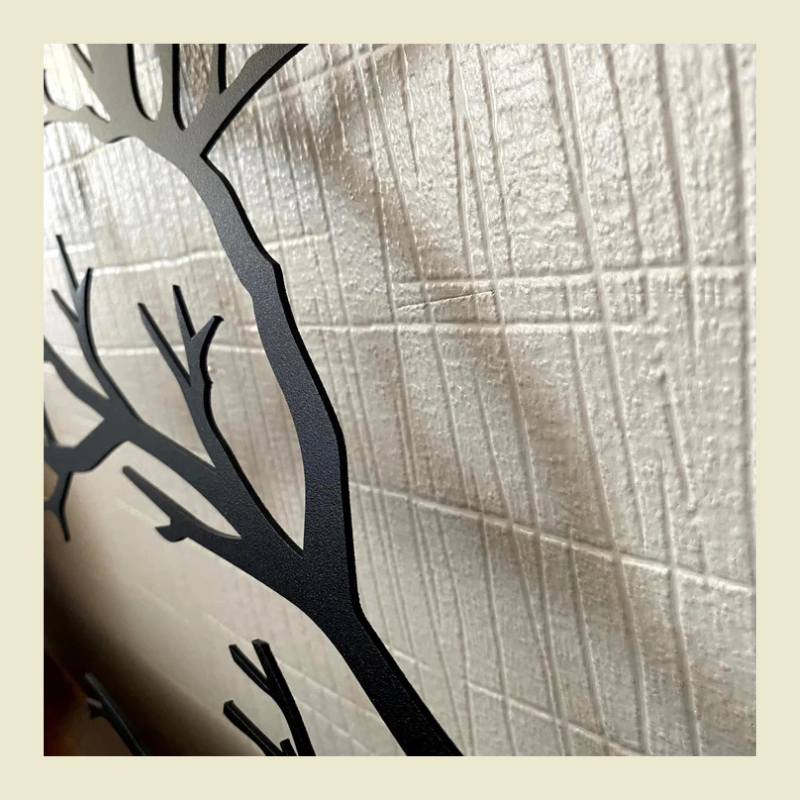 Naturara | Escultura de pared moderna de metal