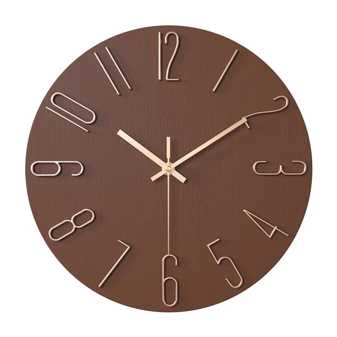 NimbleAura | Reloj de Pared Moderno Decorativo