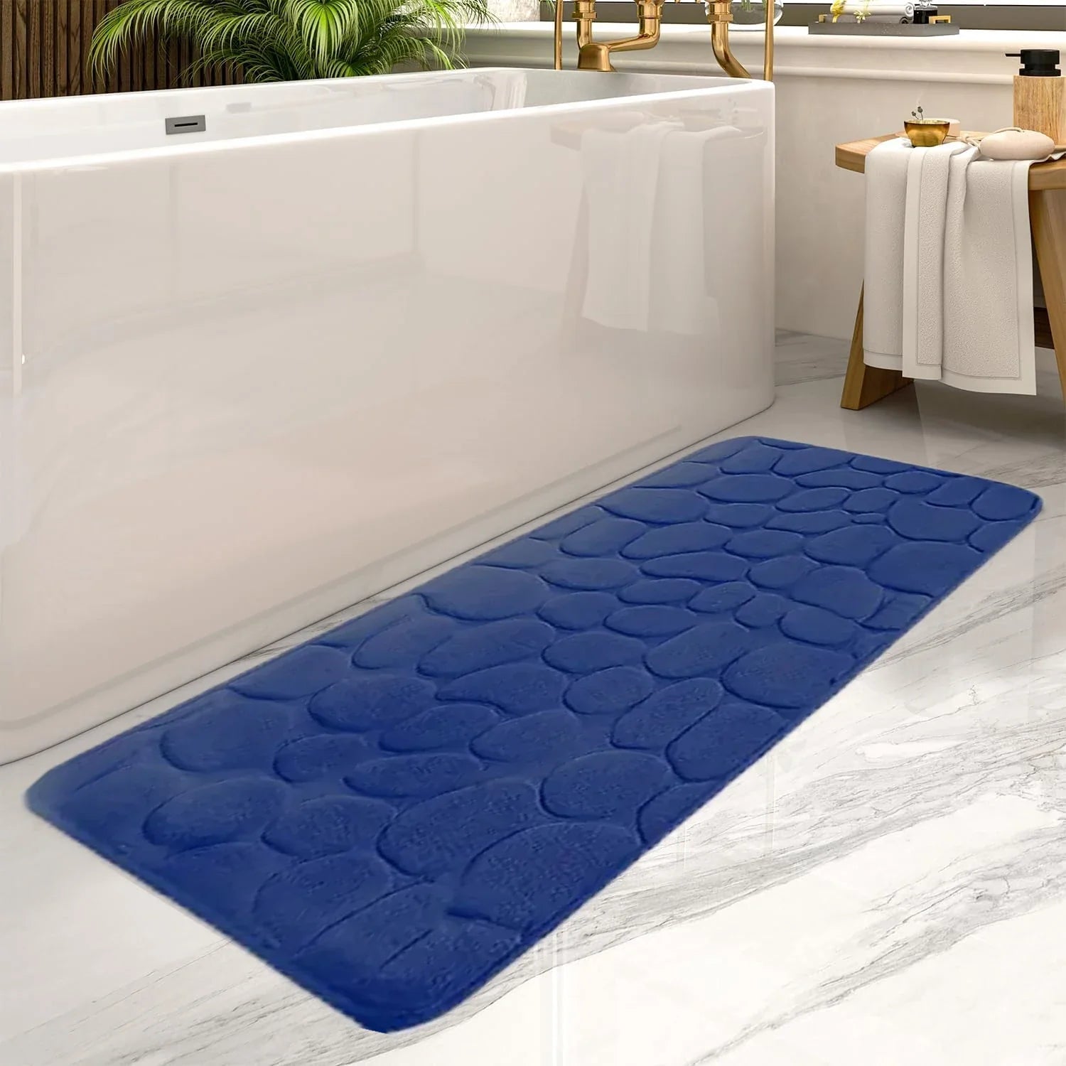 Alfombrilla de baño ultra absorbente antideslizante