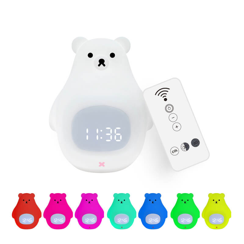 Polaris Glow | Light Alarm Clock with Night Light and Digital Display 8