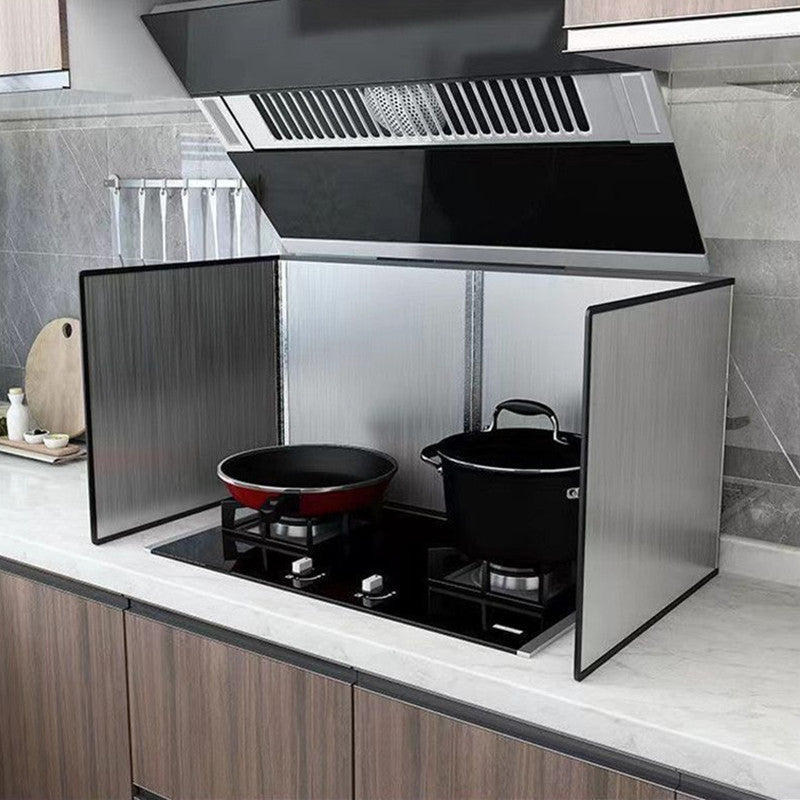 Spritzschutz aus Edelstahl