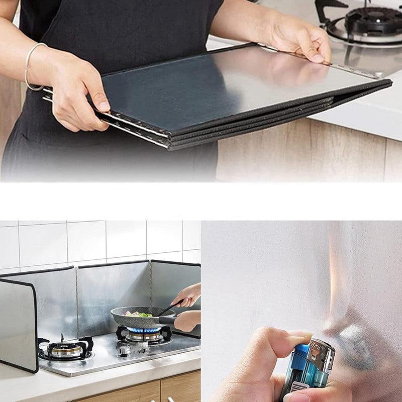 Spritzschutz aus Edelstahl