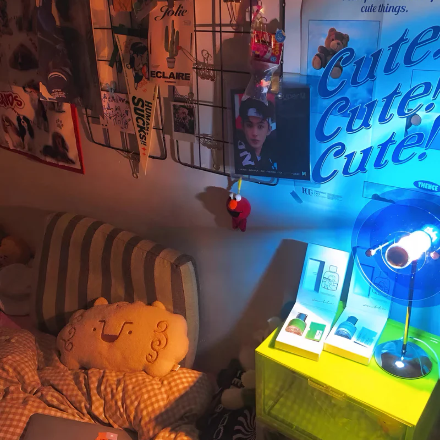 Lámpara de mesa LED Retro Disc