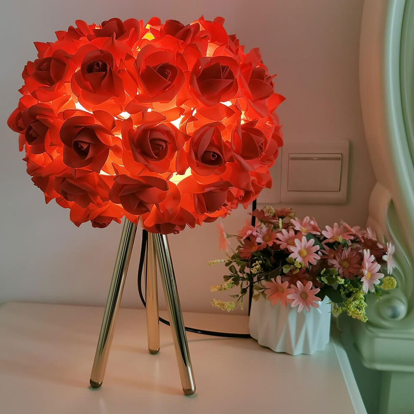 Roselume | LED Table Lamp for Bedroom & Living Room Decor 3