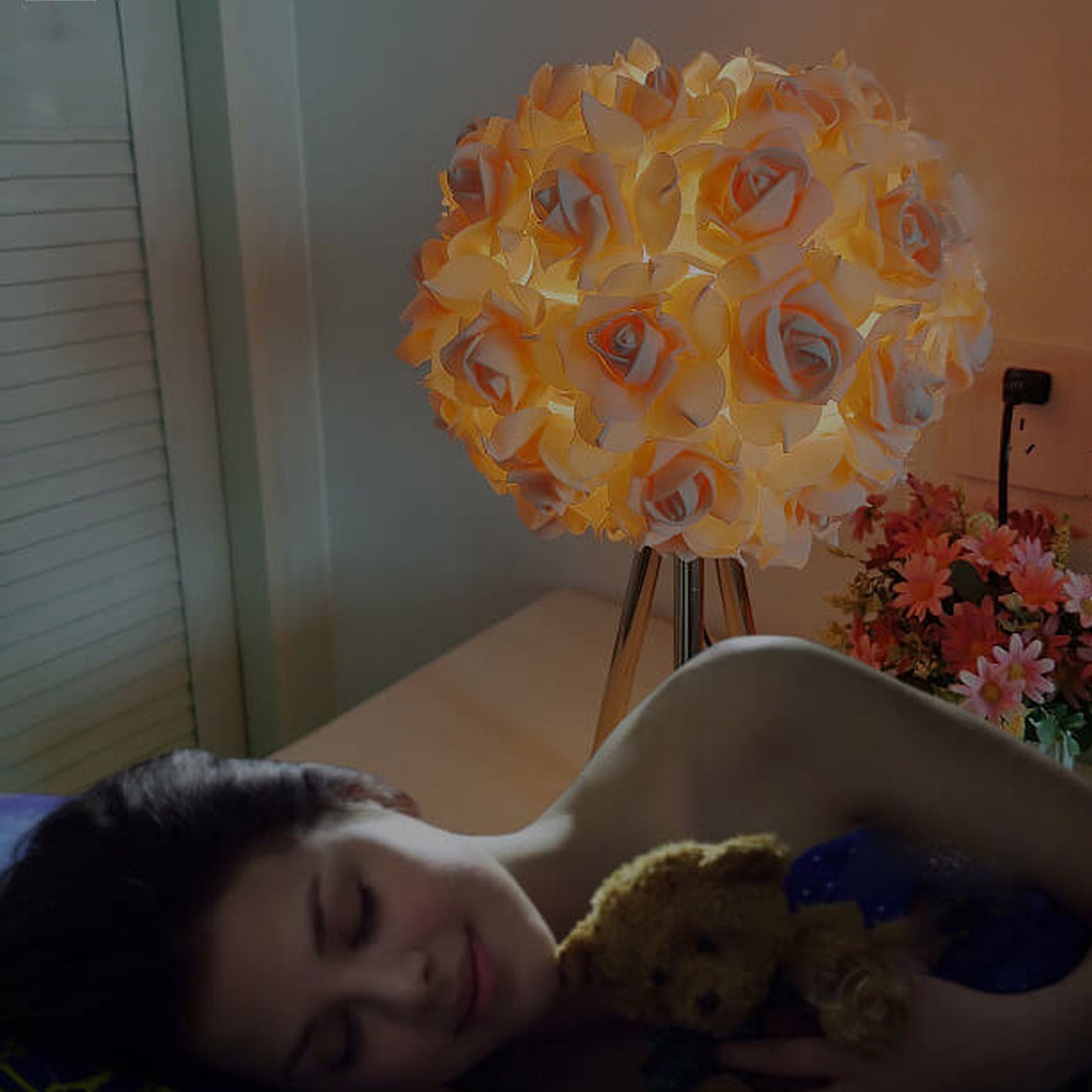 Roselume | LED Table Lamp for Bedroom & Living Room Decor 4