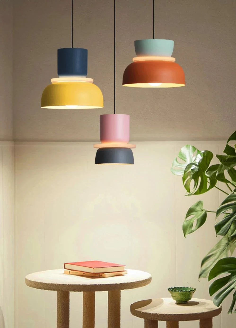 Lámpara colgante minimalista escandinava