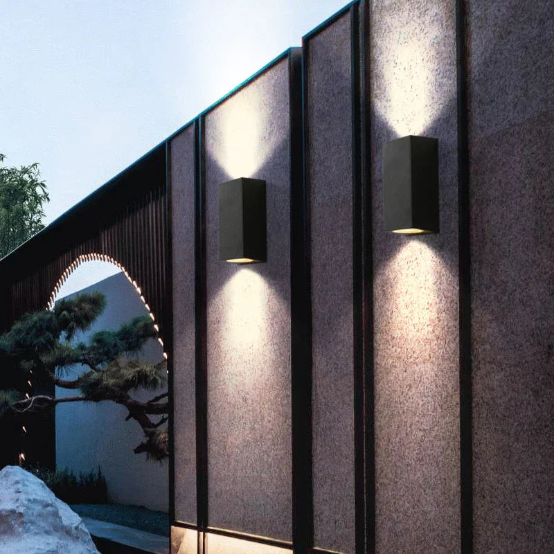 Seralux | Modern Outdoor Wall Lantern - IP65 Waterproof Exterior Wall Light 2