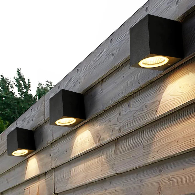 Seralux | Modern Outdoor Wall Lantern - IP65 Waterproof Exterior Wall Light 4