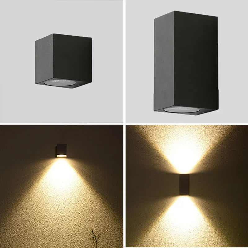 Seralux | Modern Outdoor Wall Lantern - IP65 Waterproof Exterior Wall Light 5