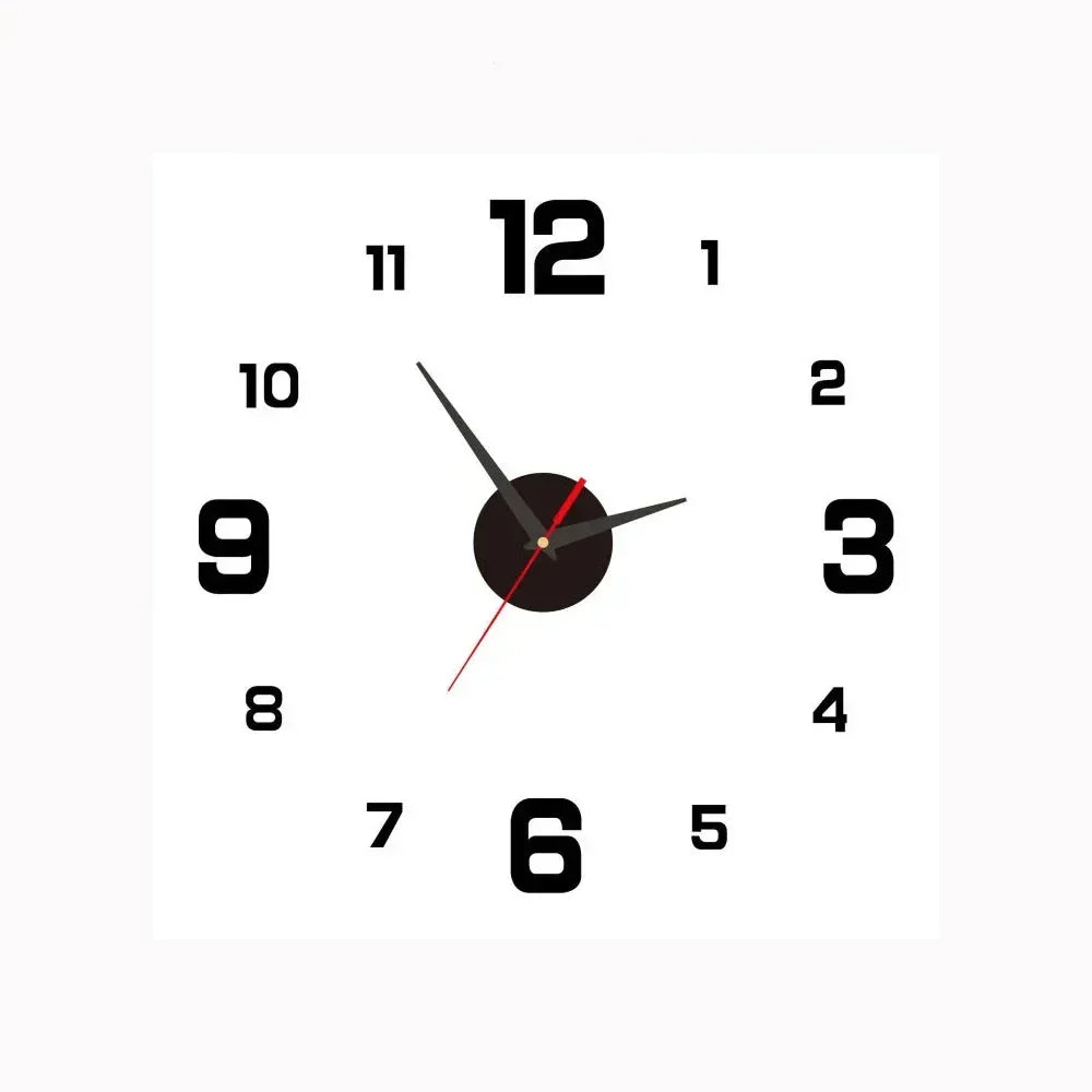 Decoración moderna de reloj de pared