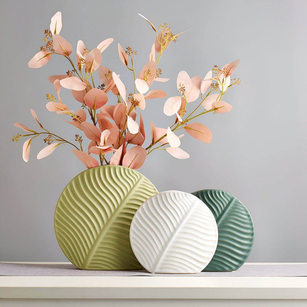 Serenova | Ceramic Vase for Minimalist Home Decor