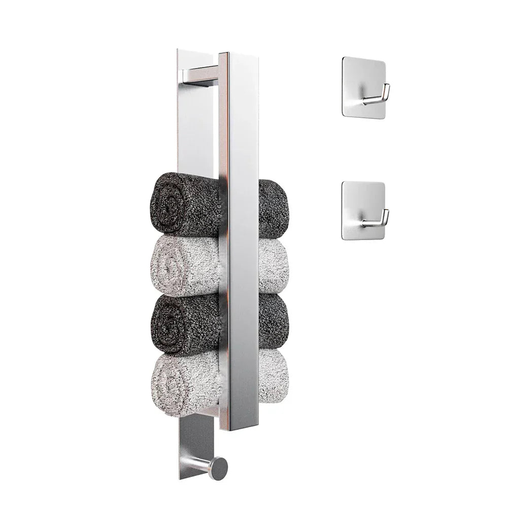 Sleek Stainless Steel Towel Holder