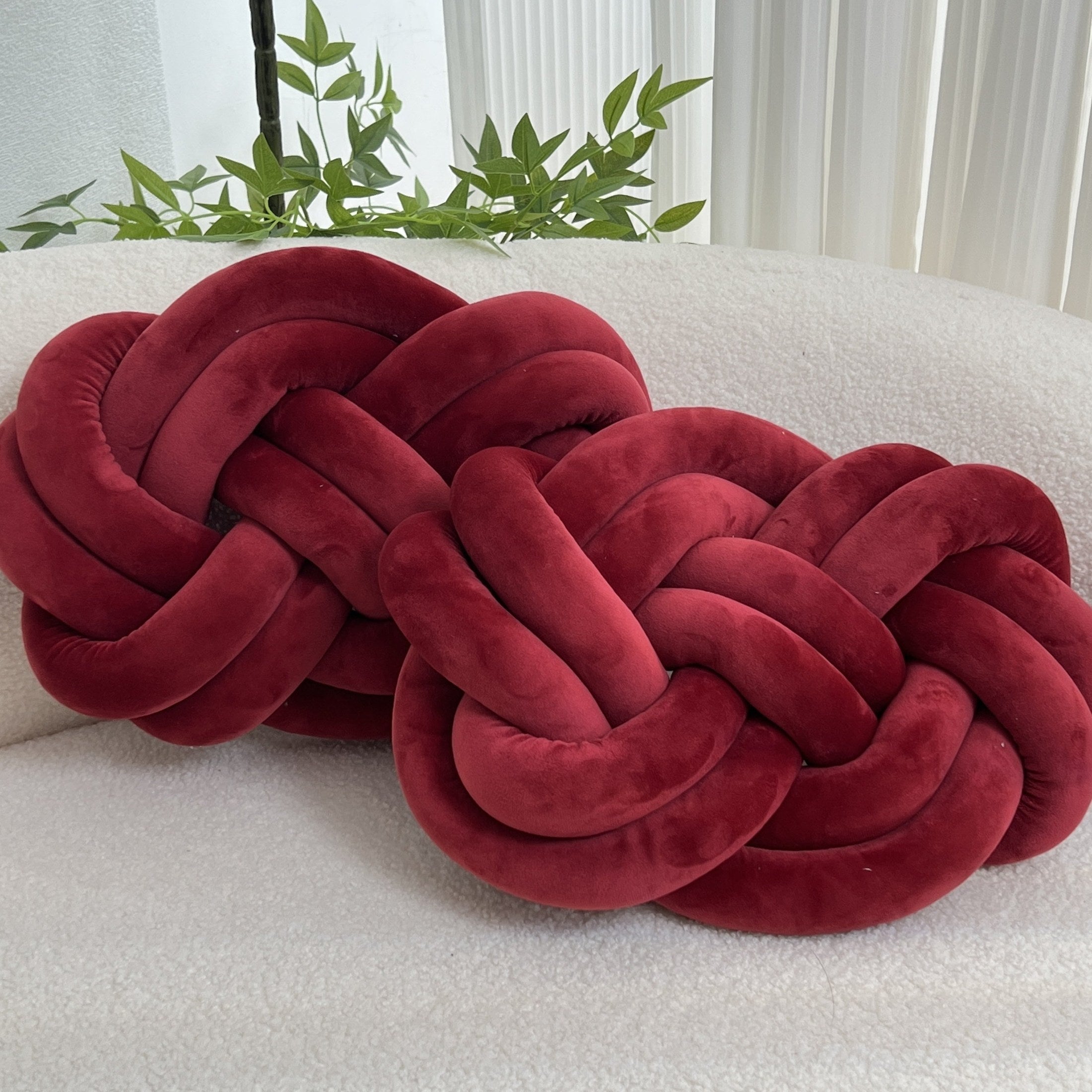 Zachte Pluche Decoratieve Kussenslopen Set