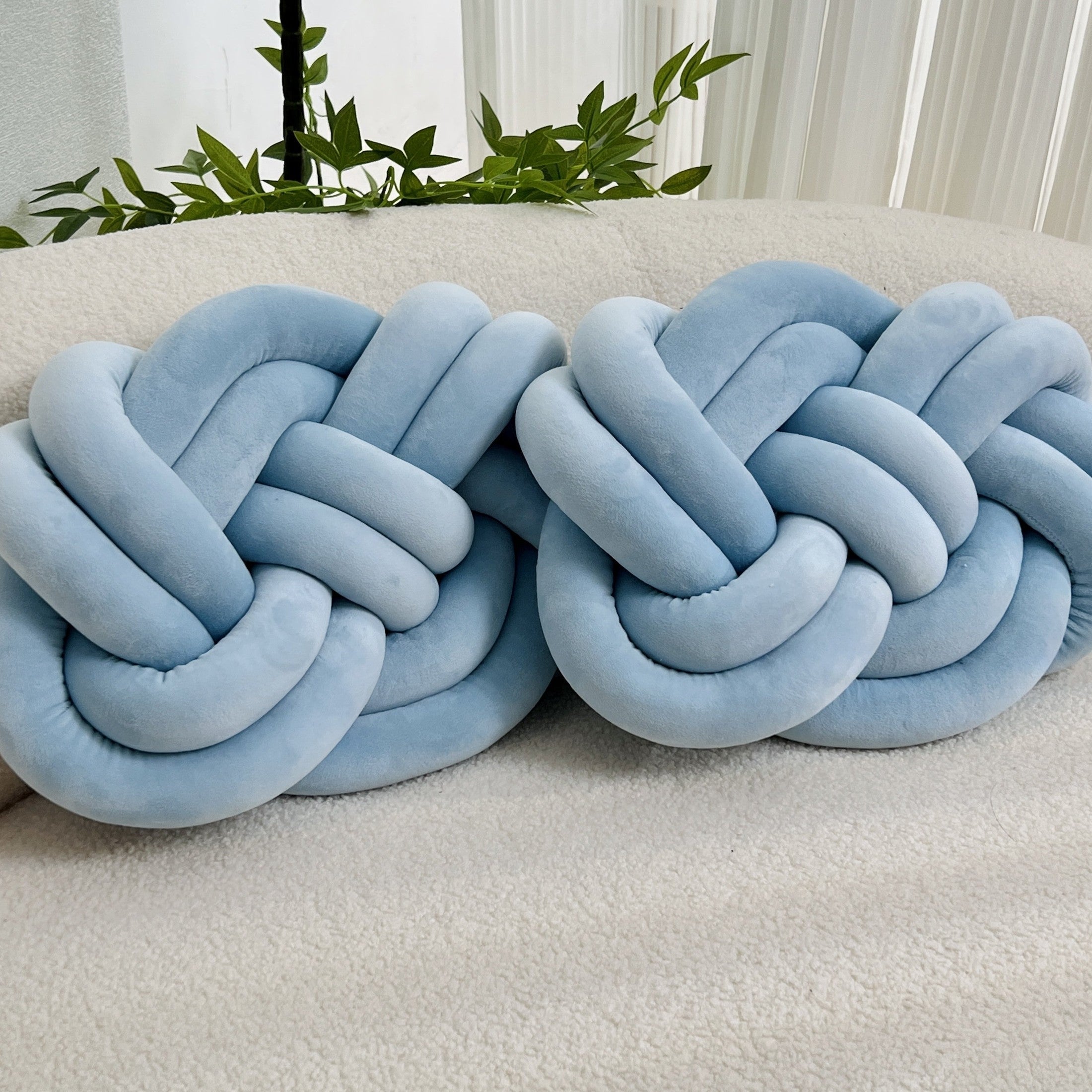 Zachte Pluche Decoratieve Kussenslopen Set