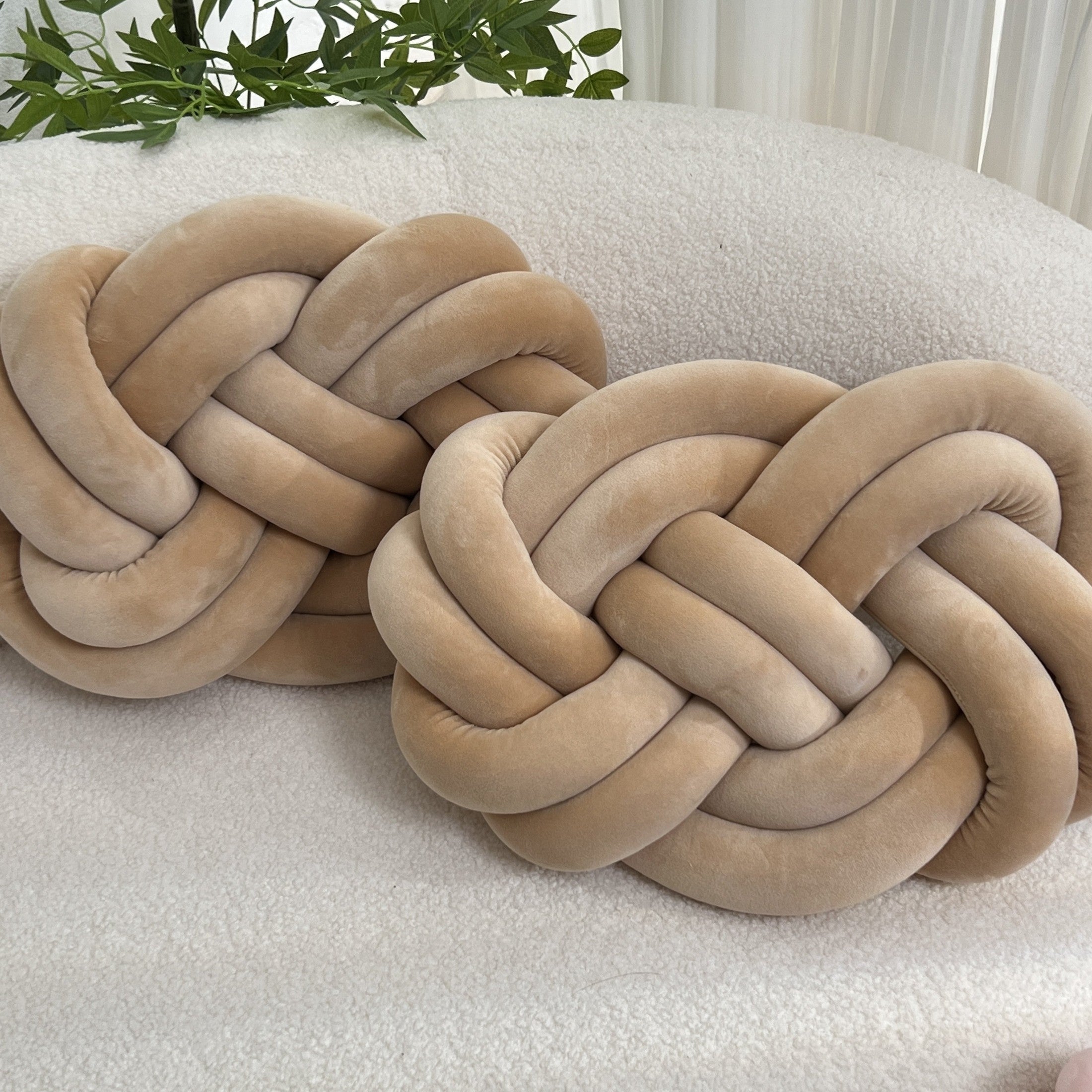 Zachte Pluche Decoratieve Kussenslopen Set