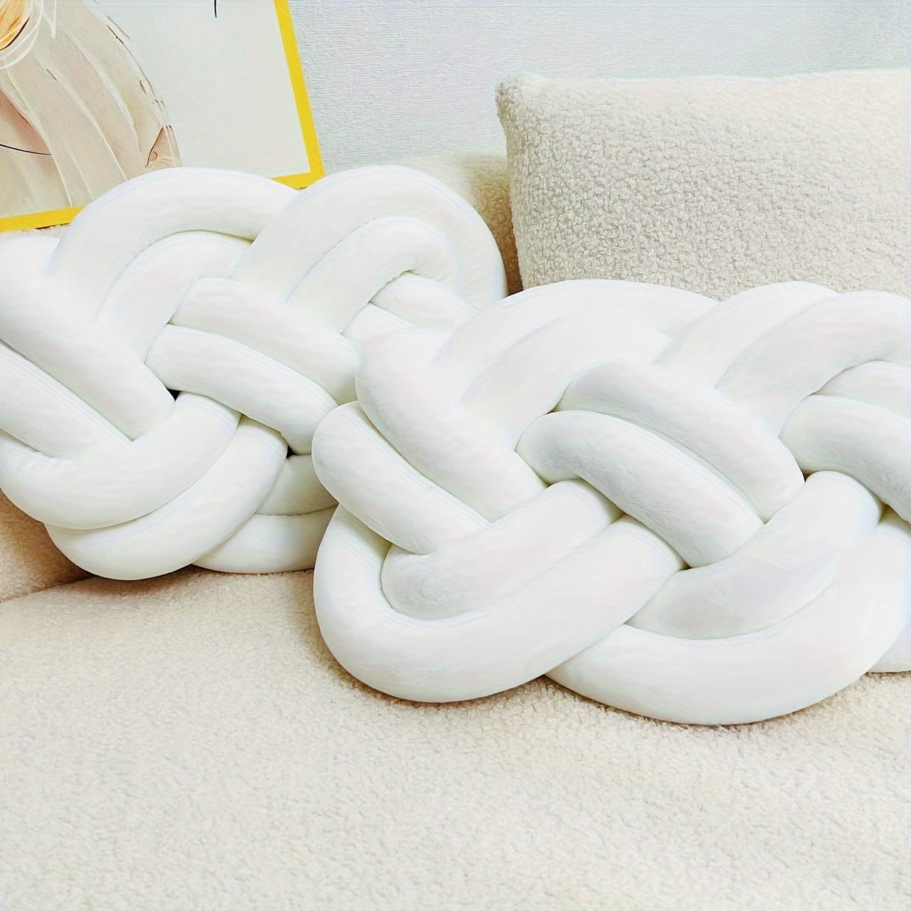 Zachte Pluche Decoratieve Kussenslopen Set