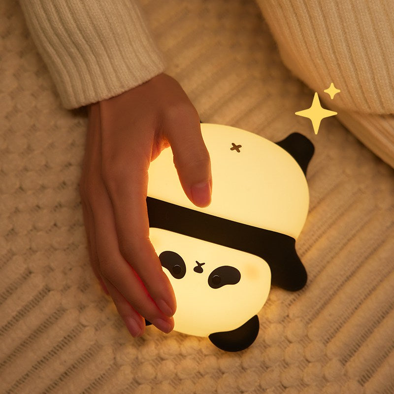 Soft Silicone Panda Night Light