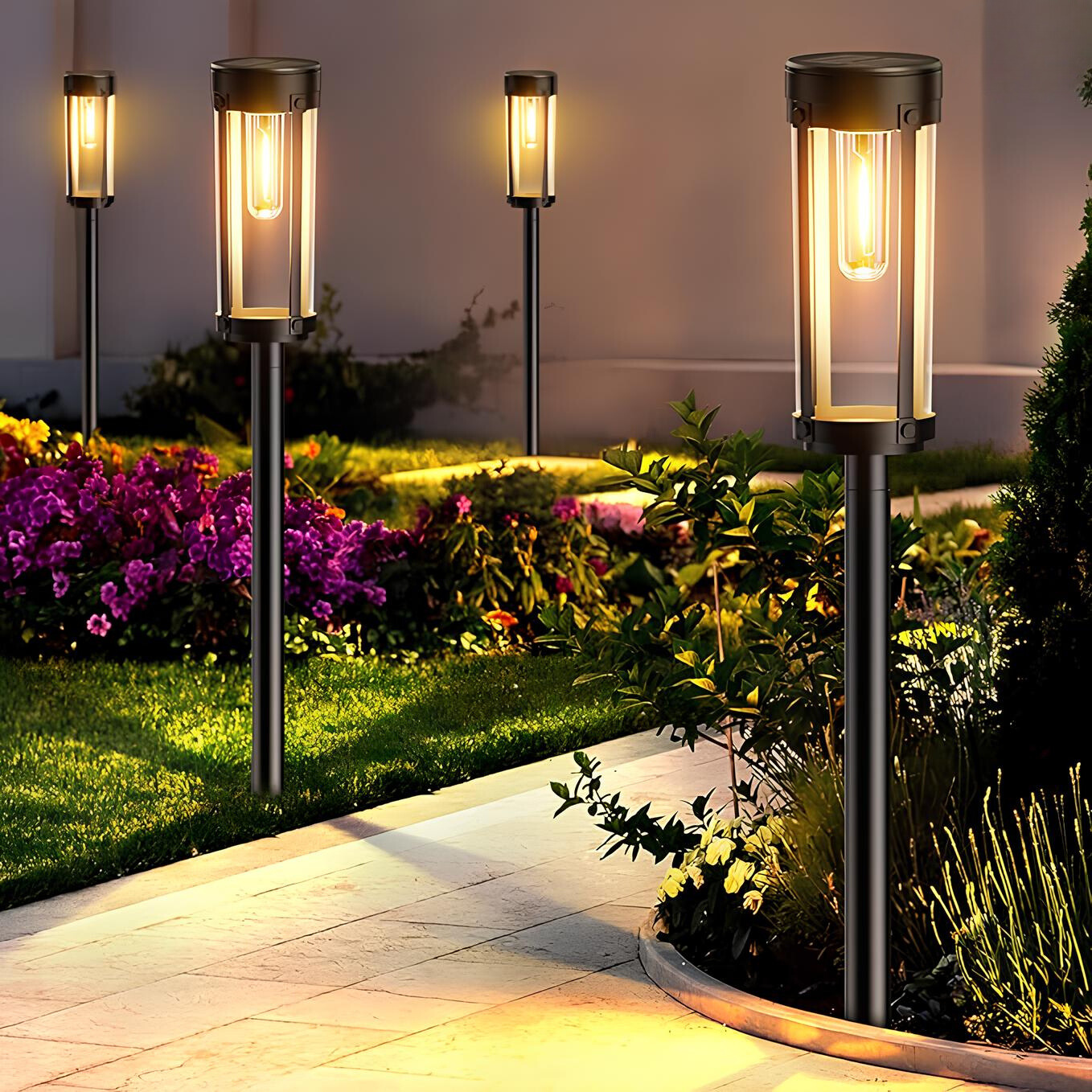 Solara Beam | Solar Powered Tiki Torch for Garden 2