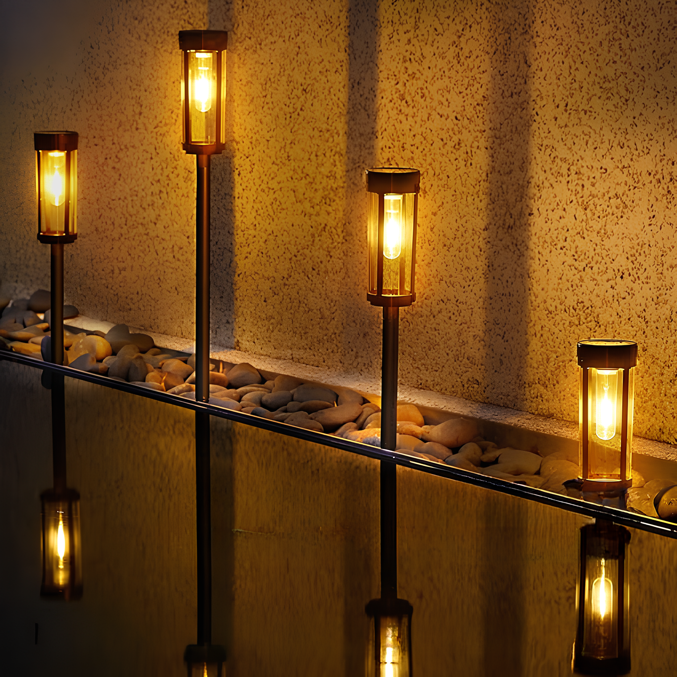 Solara Beam | Solar Powered Tiki Torch for Garden 3