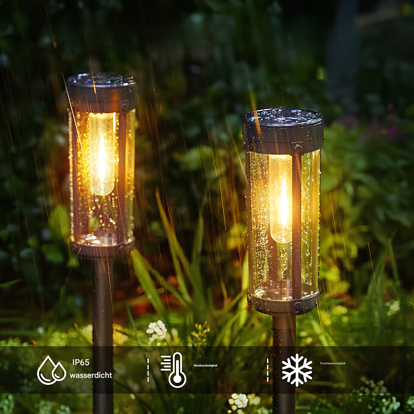 Solara Beam | Solar Powered Tiki Torch for Garden 5