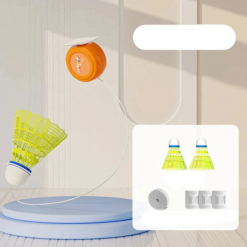 SpeedShuttle Badminton Training Set with Elastic Return Cord