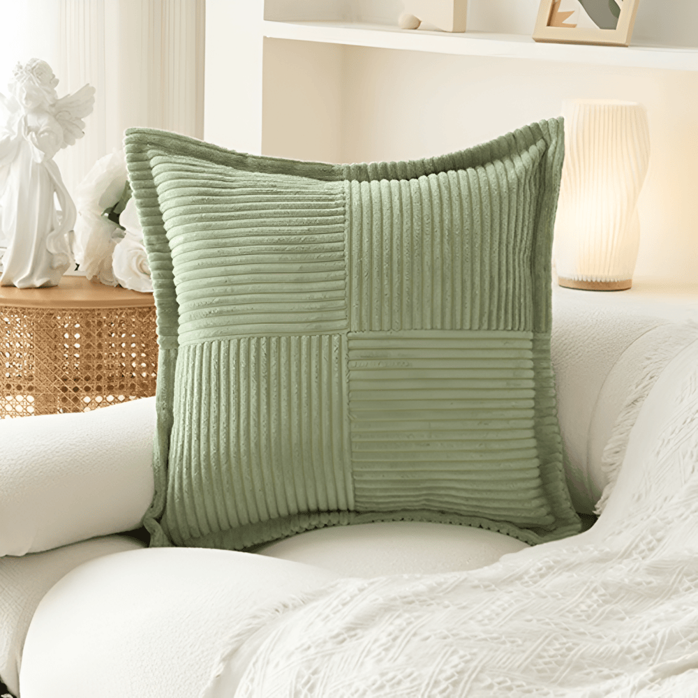 Stain-Resistant Solid Color Cushion Cover
