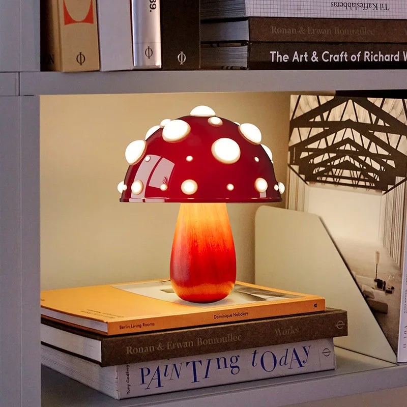 Stylish LED Mushroom Table Lamp