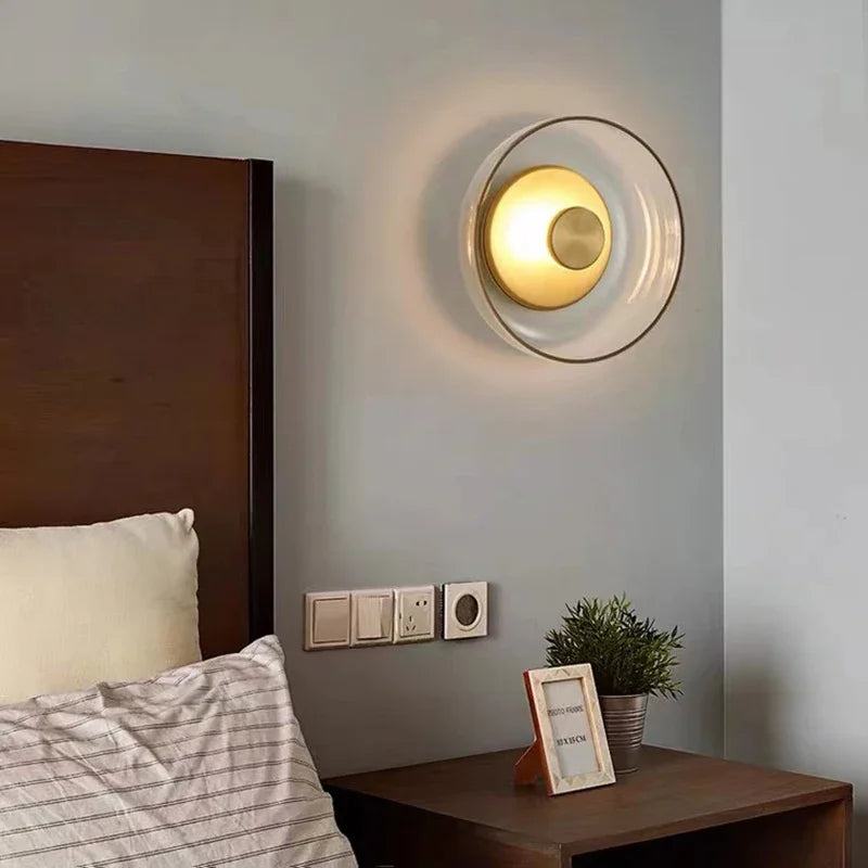 Svalora | Modern Glass Wall Sconce Light for Ambient Illumination 5