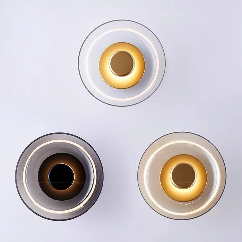 Svalora | Modern Glass Wall Sconce Light for Ambient Illumination 7