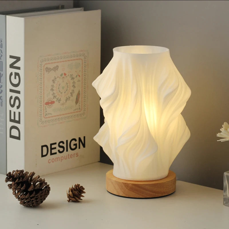 VeluGlow | Dimmable LED Lamp with Wavy Design 10
