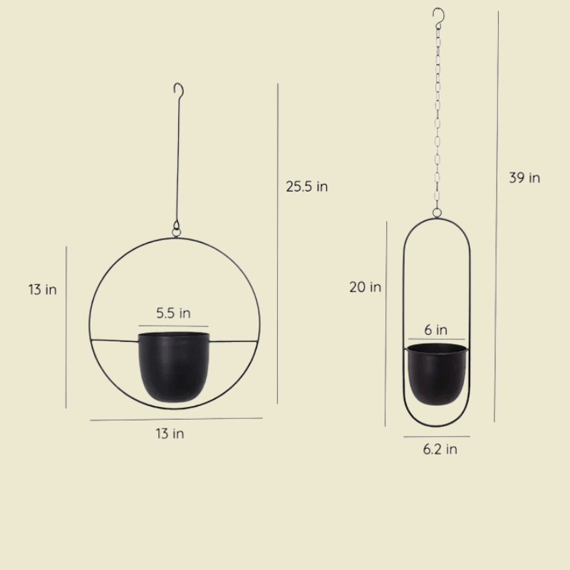 Verdantia | Modern Hanging Plant Wall Decor