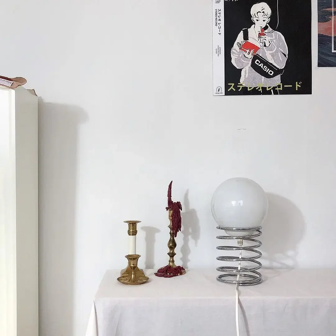 Vistara Glow | Modern Glass Table Lamp for Bedroom and Desk 6