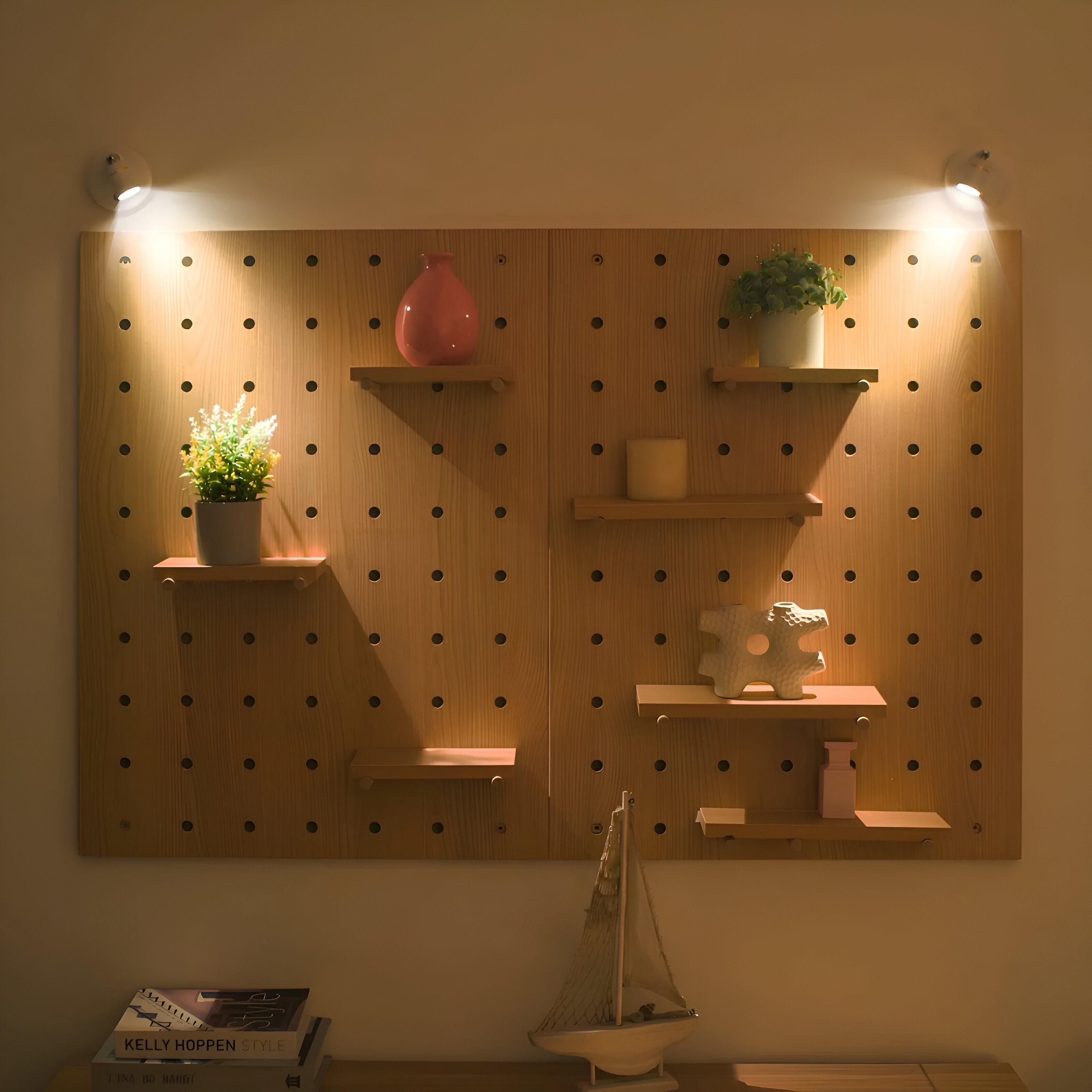 Wireless Dimmable LED Spotlight with Remote Control for Home Lighting