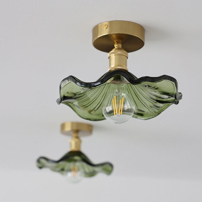 HaloEdge | Modern Glass Ceiling Lamp