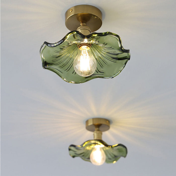 HaloEdge | Modern Glass Ceiling Lamp