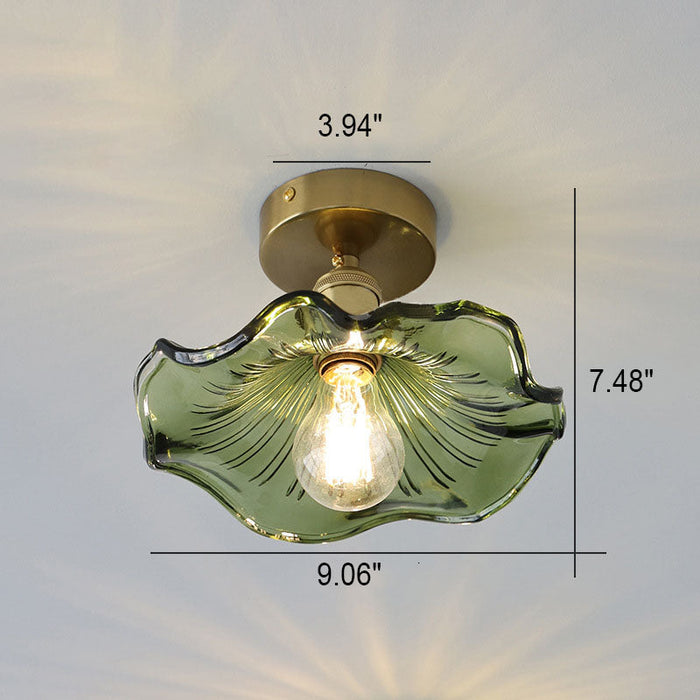 HaloEdge | Modern Glass Ceiling Lamp