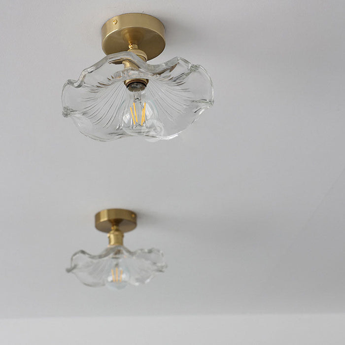 HaloEdge | Modern Glass Ceiling Lamp