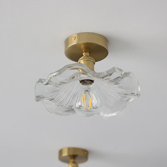 HaloEdge | Modern Glass Ceiling Lamp