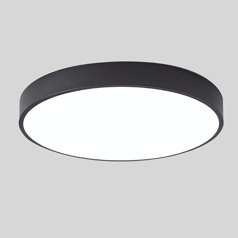 Nordic Wooden Macaroon circular ceiling light