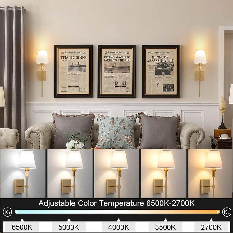 LustreNova | Rechargeable cordless wall light